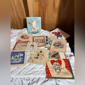 Vintage 1940 greeting cards